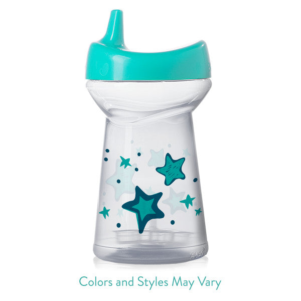 8 Plastic Cup with Built in Straw Sip Dishwasher Safe Assorted Colors Drink  Kids, 1 - Food 4 Less
