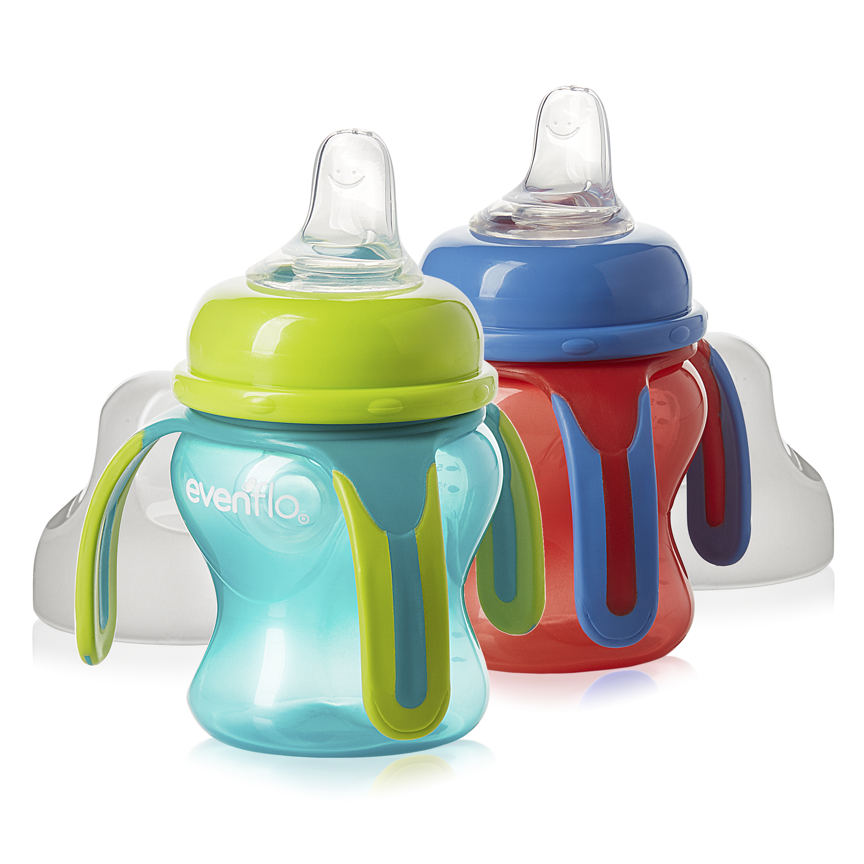 Baby Water Cup Baby Trainer Sippy Cup Toddler Water Cup with Scale Baby Sippy Cup with Handle, Size: 12X10.4CM