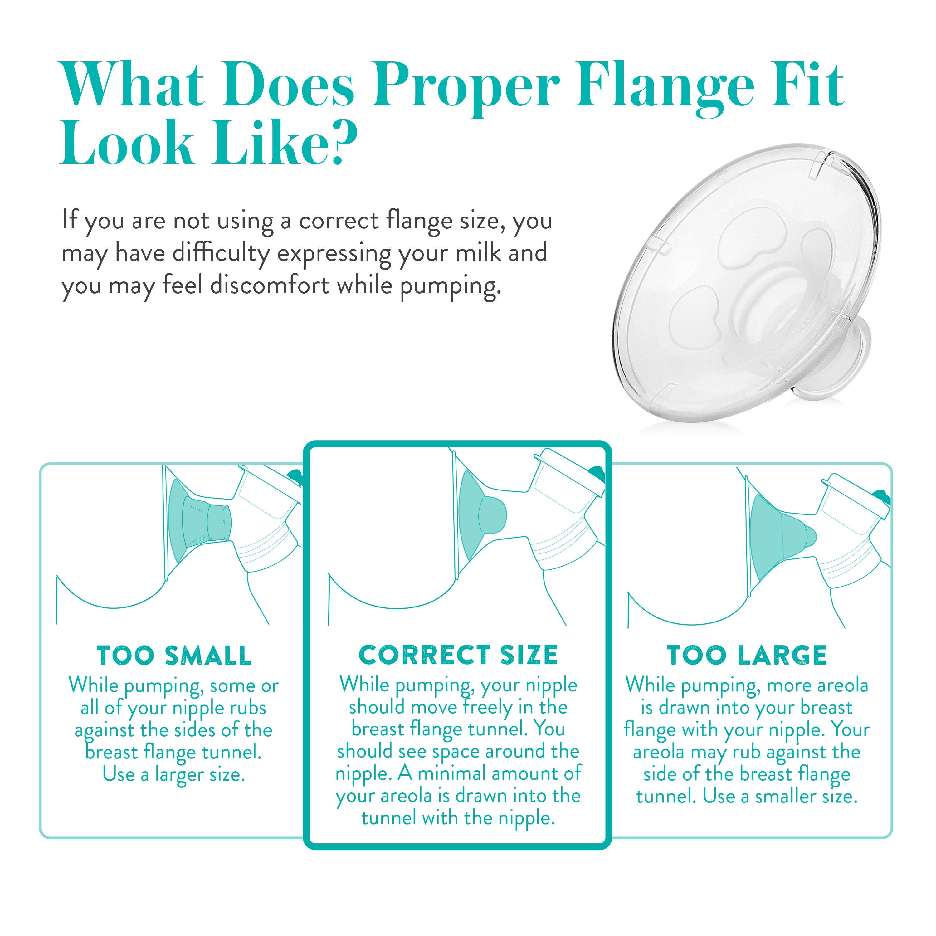 How to measure your nipple size to find the right flange for pumping 